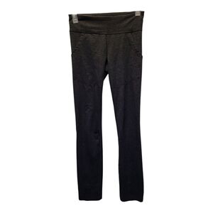 Under Armour Sleek Black Workout Leggings - Size S